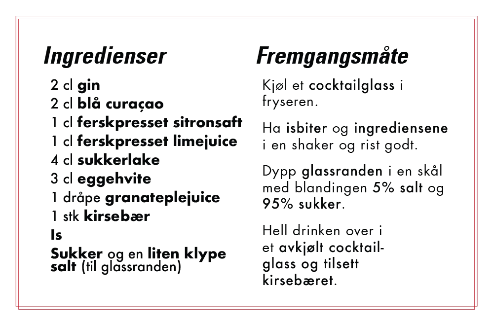 Oppskrift